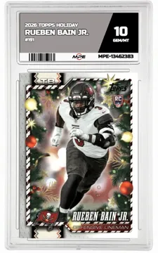 2026 TOPPS HOLIDAY #191 RUEBEN BAIN JR. MPE 10 GEM/MT — graded card up for auction