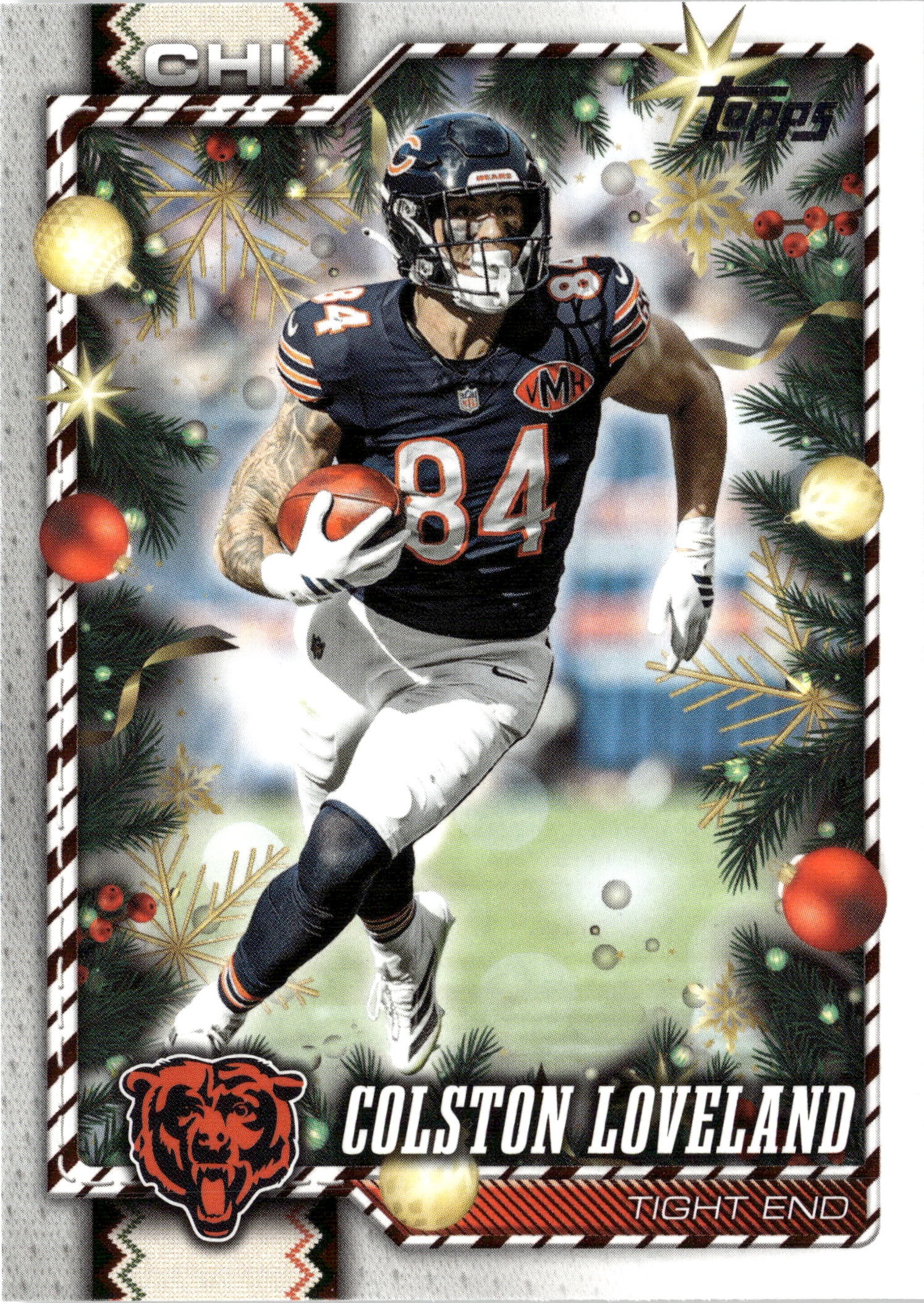 2026 Topps Holiday Colston Loveland graded slab