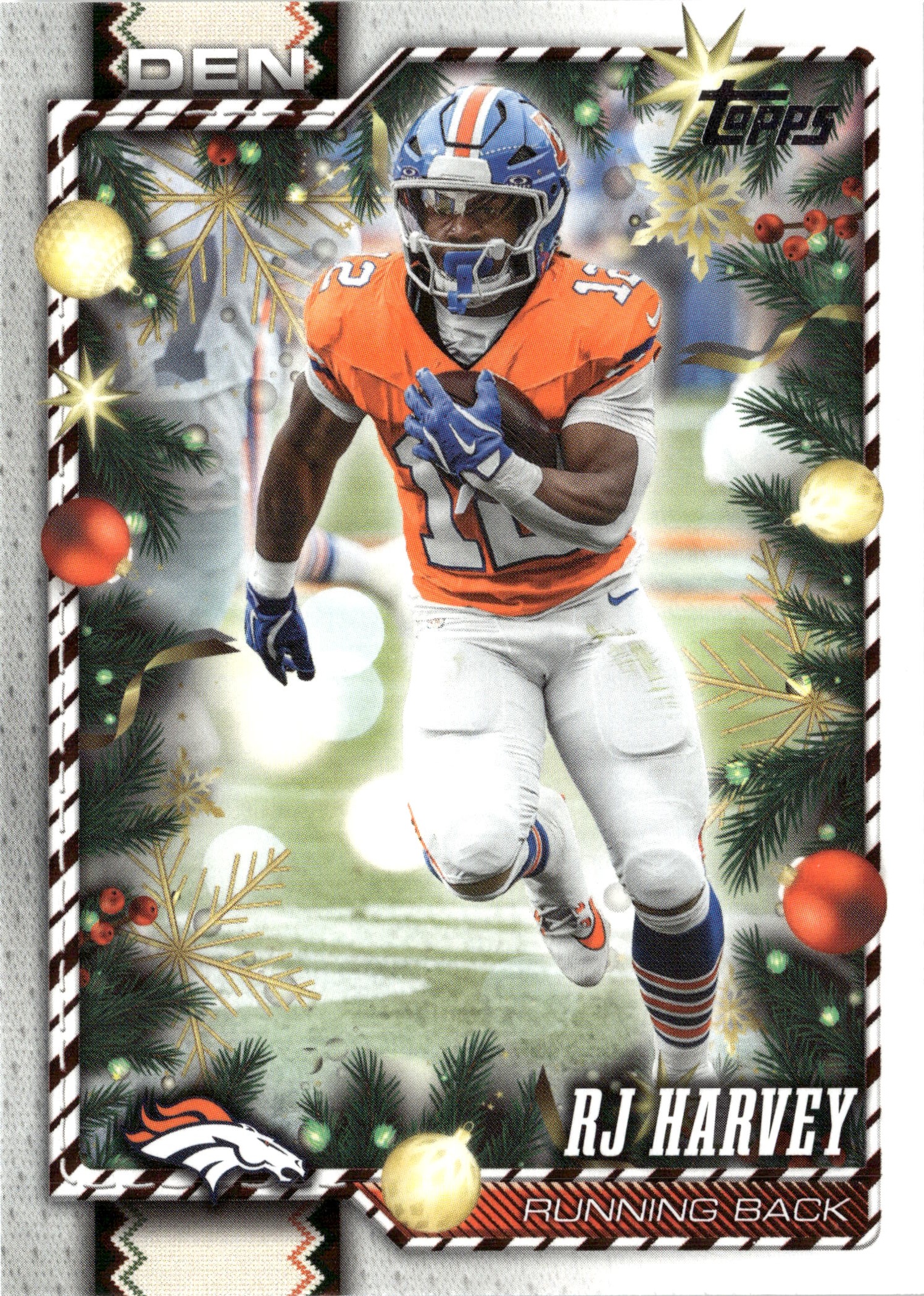 2026 Topps Holiday Rj Harvey graded slab