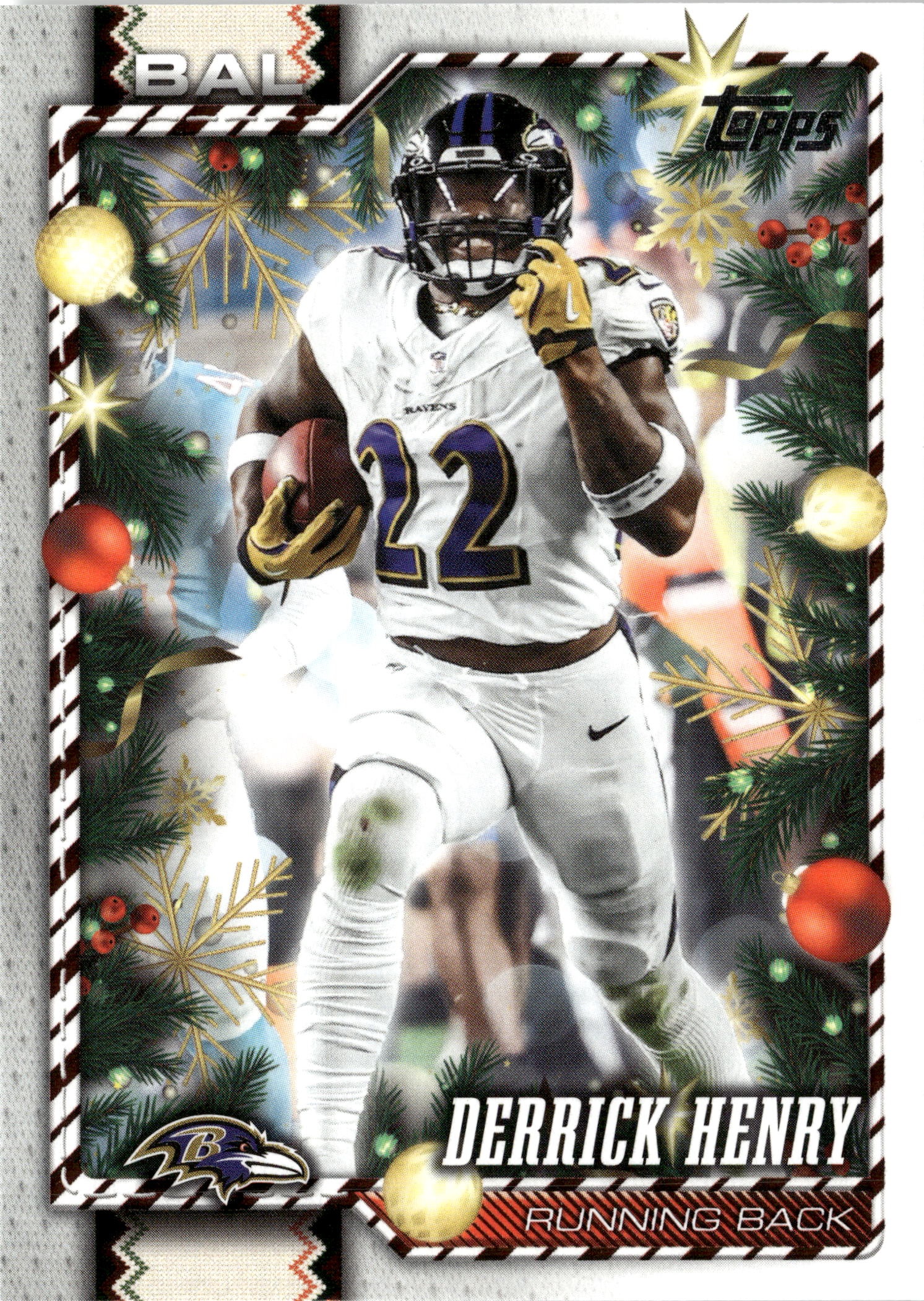 2026 Topps Holiday Derrick Henry graded slab