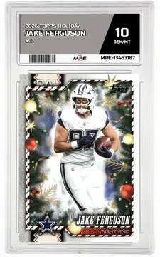 2026 TOPPS HOLIDAY #117 JAKE FERGUSON MPE 10 GEM/MT — graded card up for auction