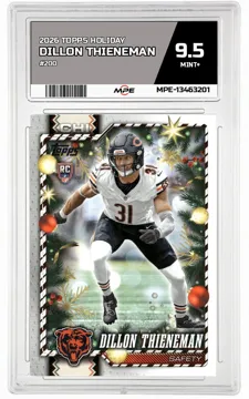 2026 TOPPS HOLIDAY #200 DILLON THIENEMAN MPE 9.5 MINT+ — graded card up for auction