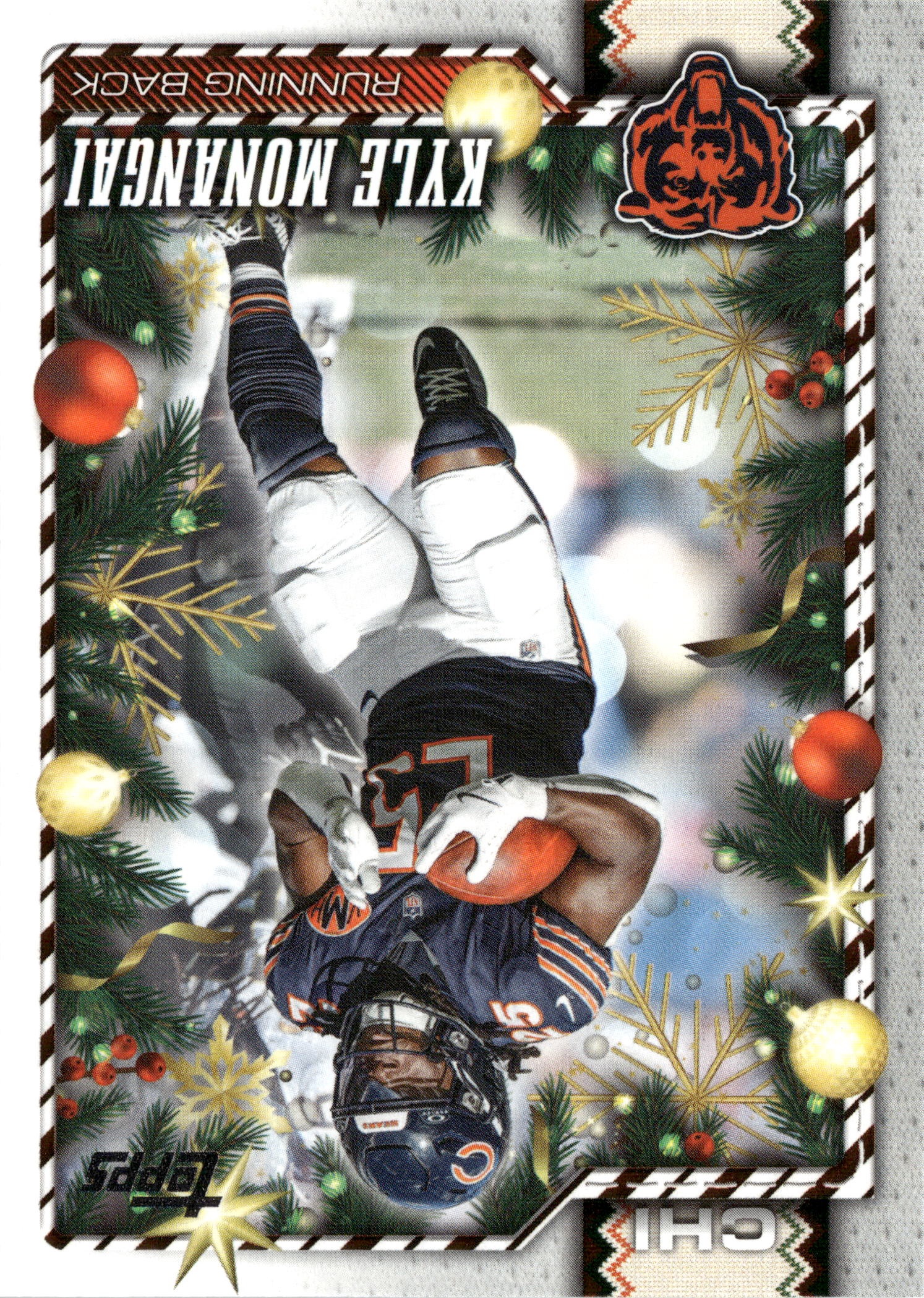 2026 Topps Holiday Kyle Monangai graded slab