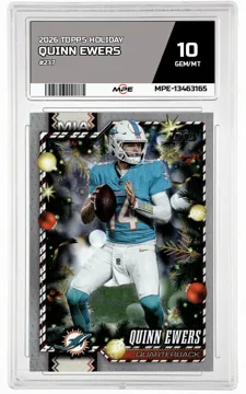 2026 TOPPS HOLIDAY #237 QUINN EWERS MPE 10 GEM/MT — graded card up for auction