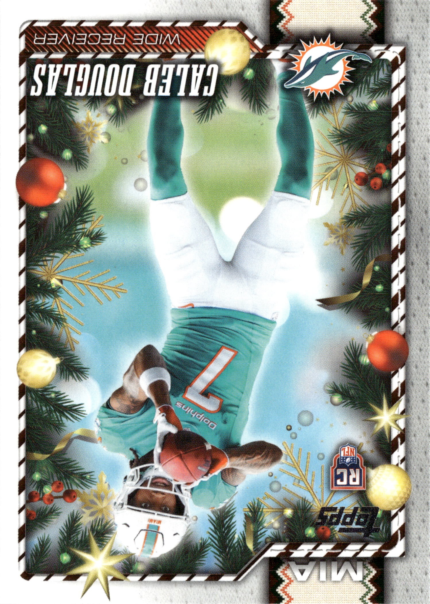2026 Topps Holiday Caleb Douglas graded slab