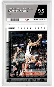 2025 CAITLIN CLARK CHRON #26 CAITLIN CLARK MPE 9.5 MINT+ — graded card up for auction