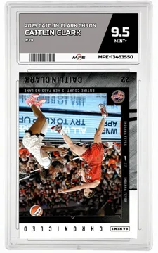 2025 CAITLIN CLARK CHRON #39 CAITLIN CLARK MPE 9.5 MINT+ — graded card up for auction