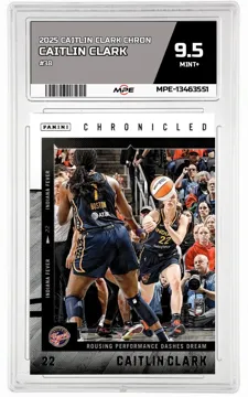 2025 CAITLIN CLARK CHRON #38 CAITLIN CLARK MPE 9.5 MINT+ — graded card up for auction