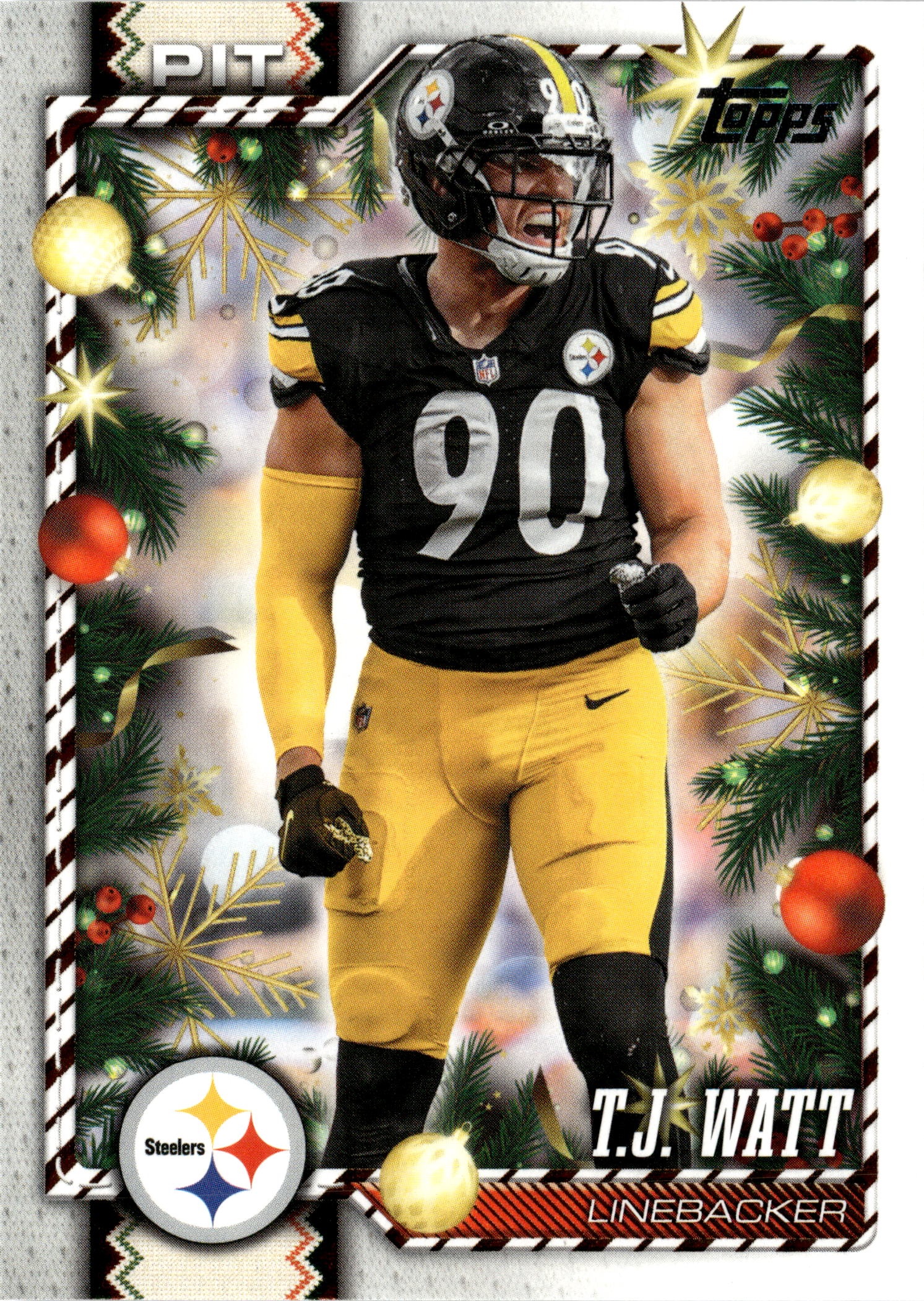 T.J. Watt graded slab