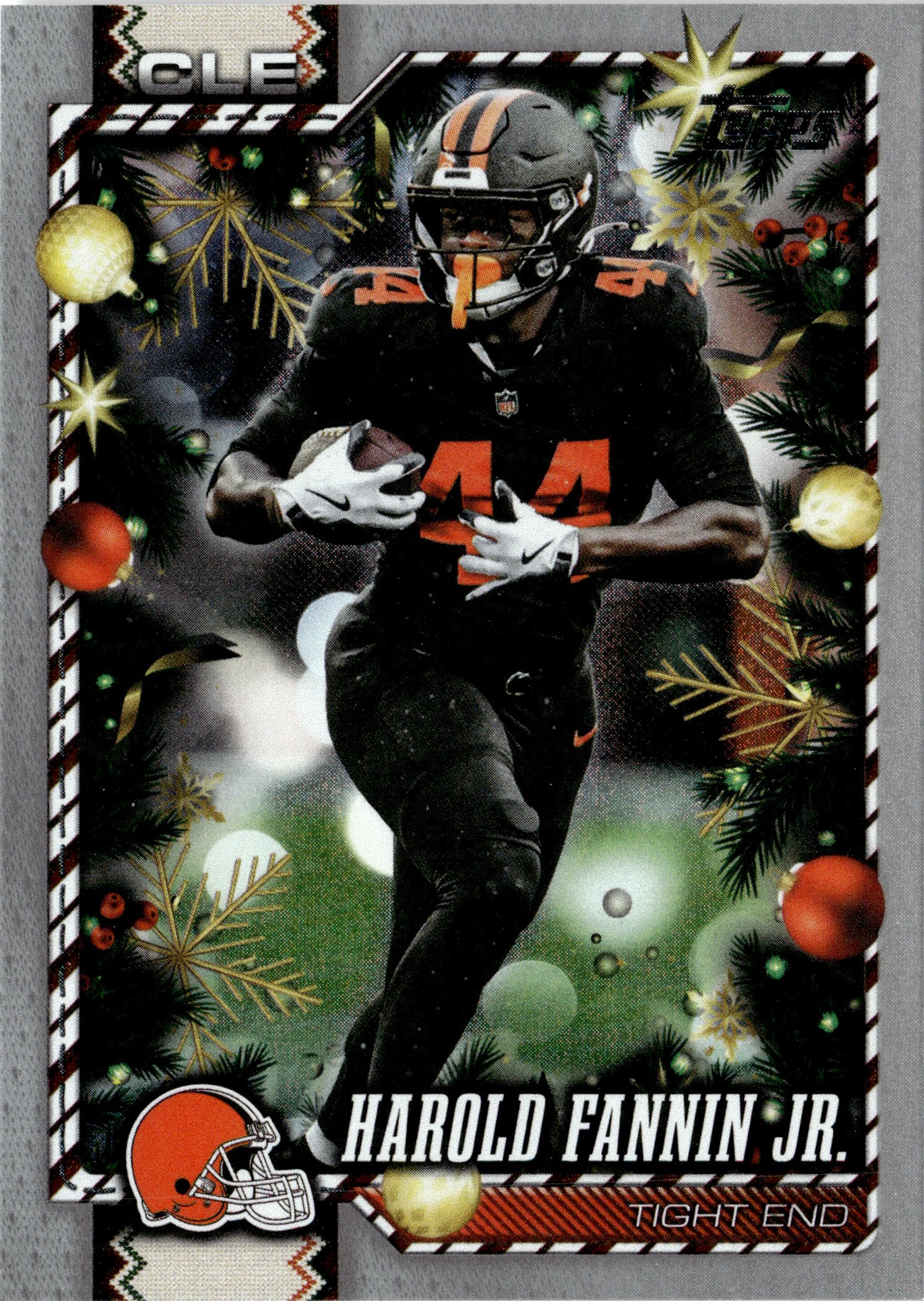 2026 Topps Holiday Harold Fannin Jr. graded slab