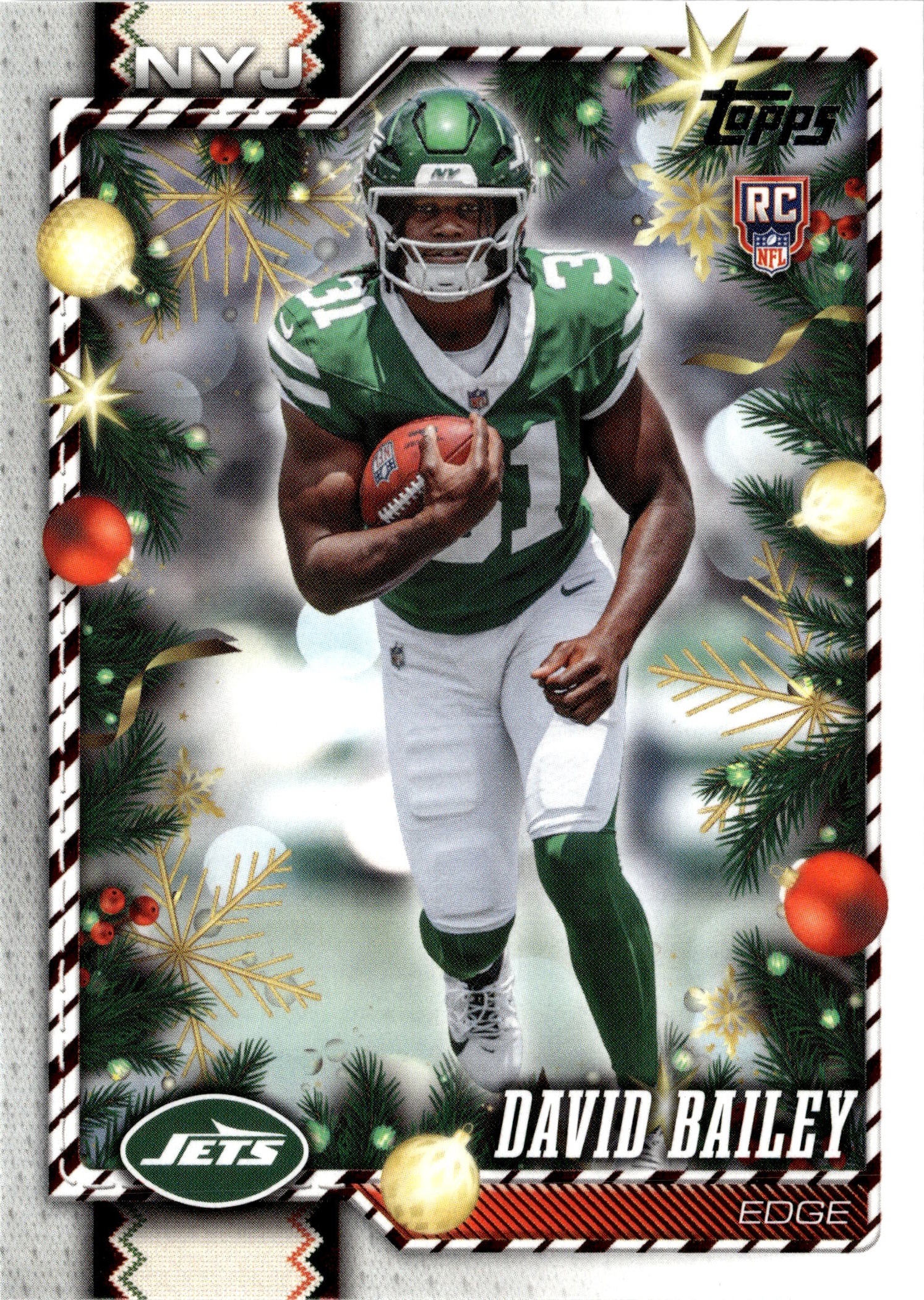 2026 Topps Holiday David Bailey graded slab