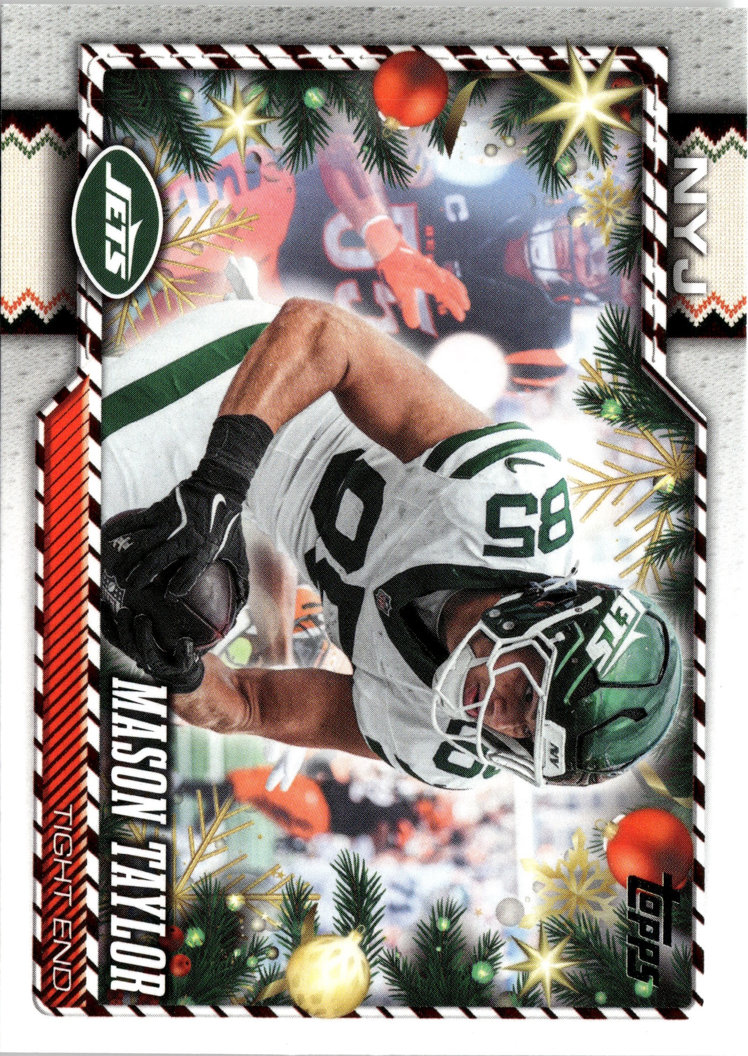 2026 Topps Holiday Mason Taylor graded slab