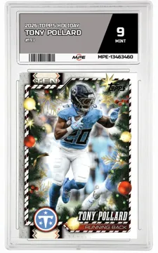 2026 TOPPS HOLIDAY #193 TONY POLLARD MPE 9 MINT — graded card up for auction