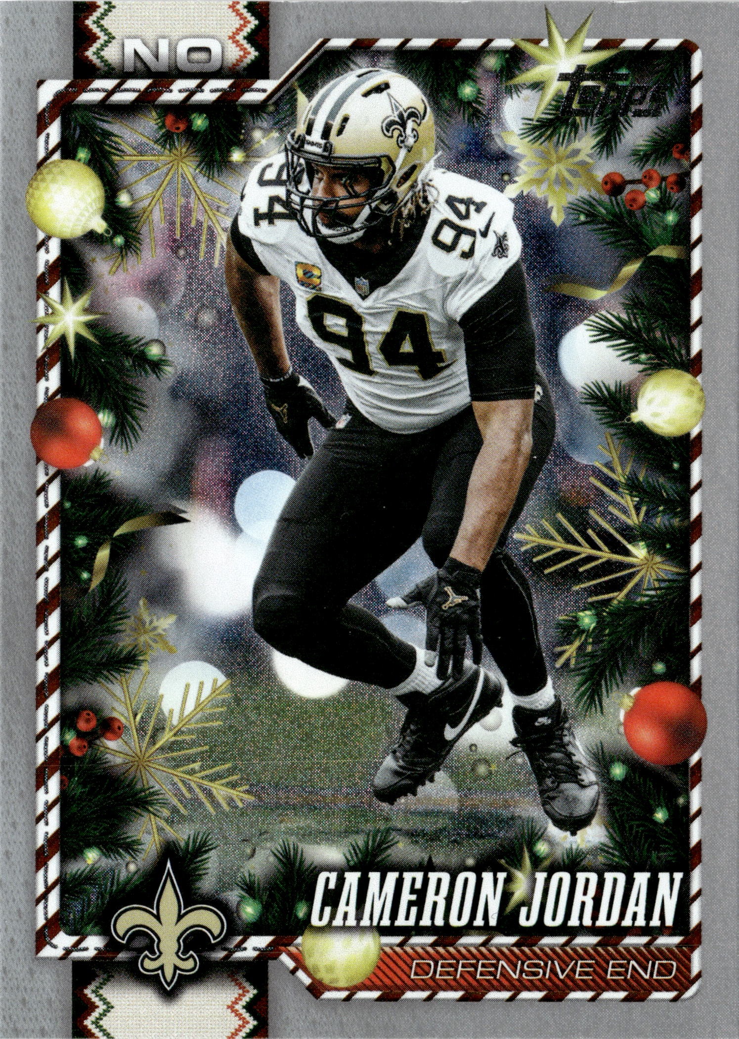2026 Topps Holiday Cameron Jordan graded slab