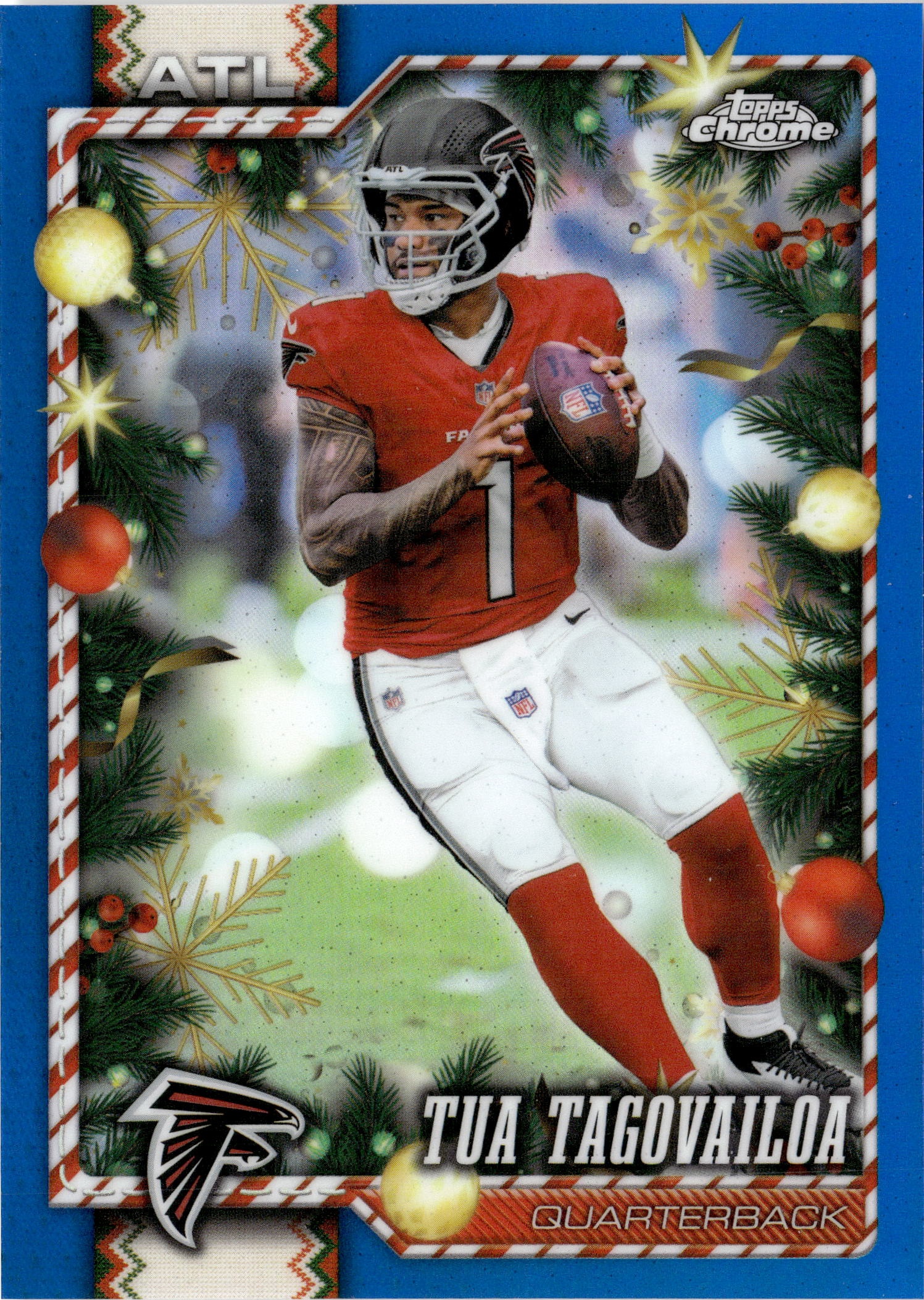 2026 Topps Holiday Tua Tagovailoa graded slab