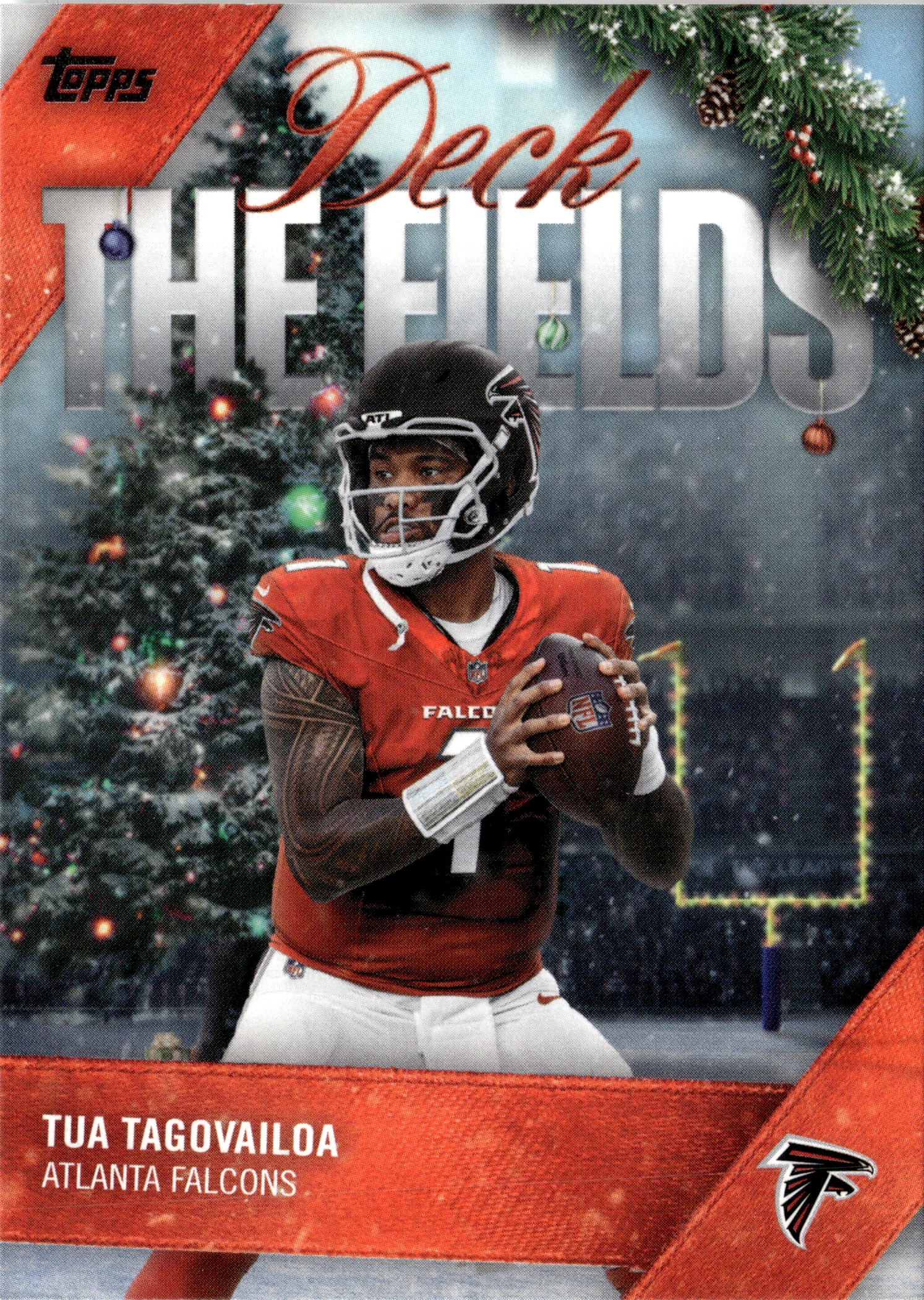 2026 Topps Holiday Tua Tagovailoa graded slab