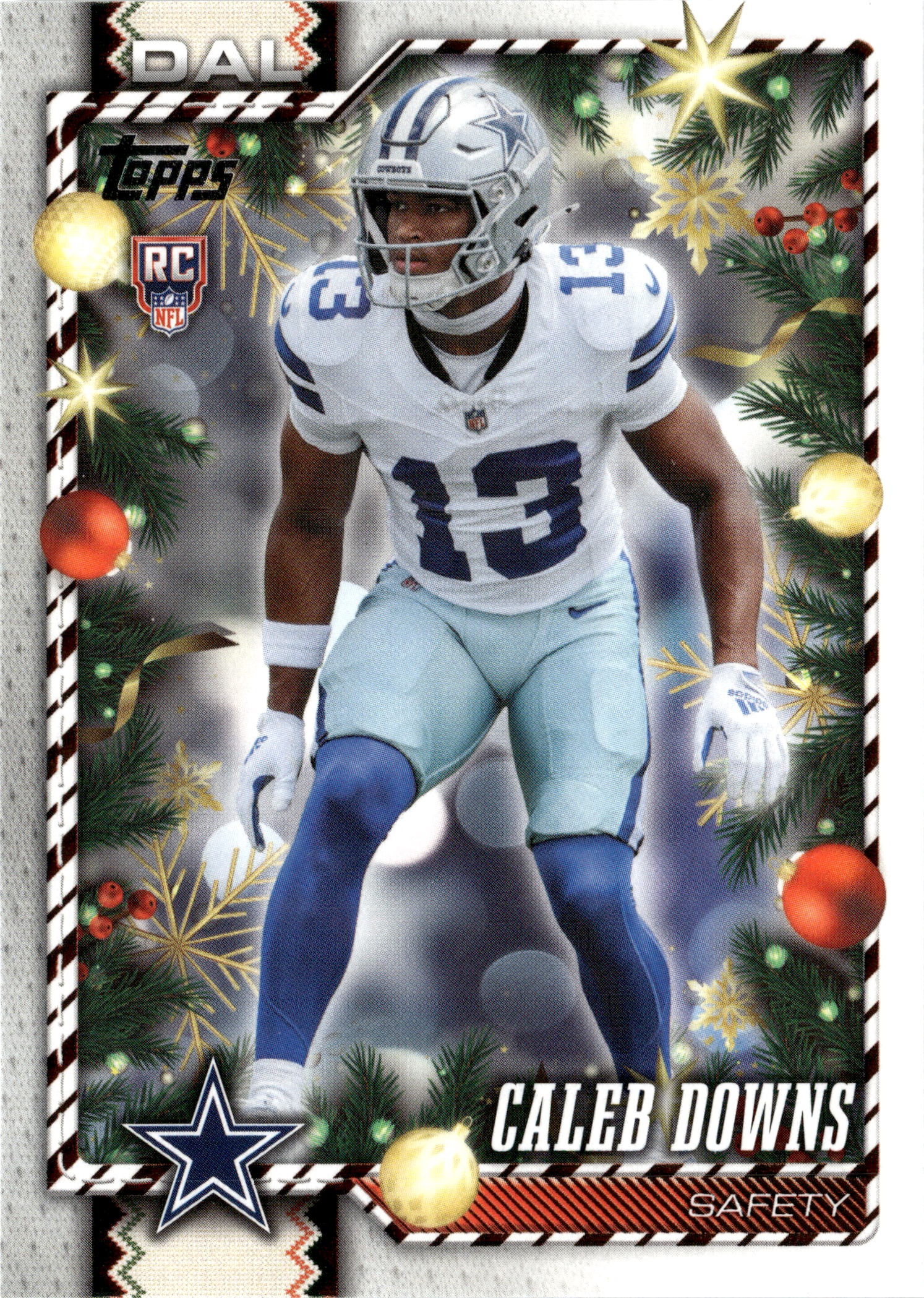 2026 Topps Holiday Caleb Downs graded slab