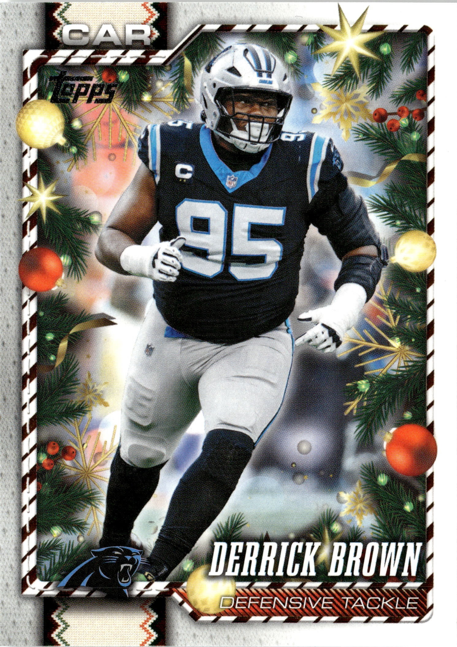 2026 Topps Holiday Derrick Brown graded slab