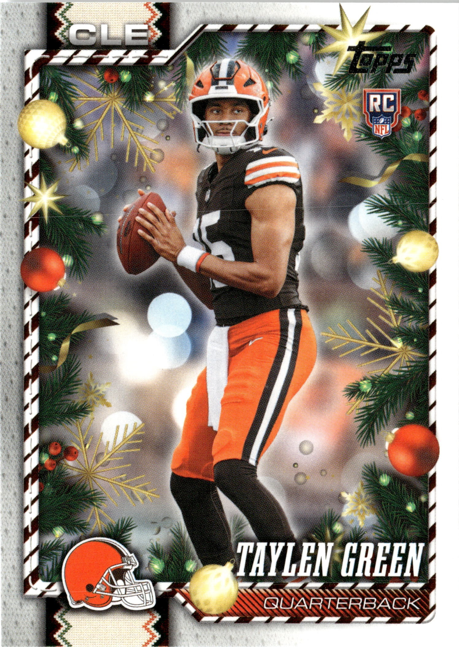 2026 Topps Holiday Taylen Green graded slab