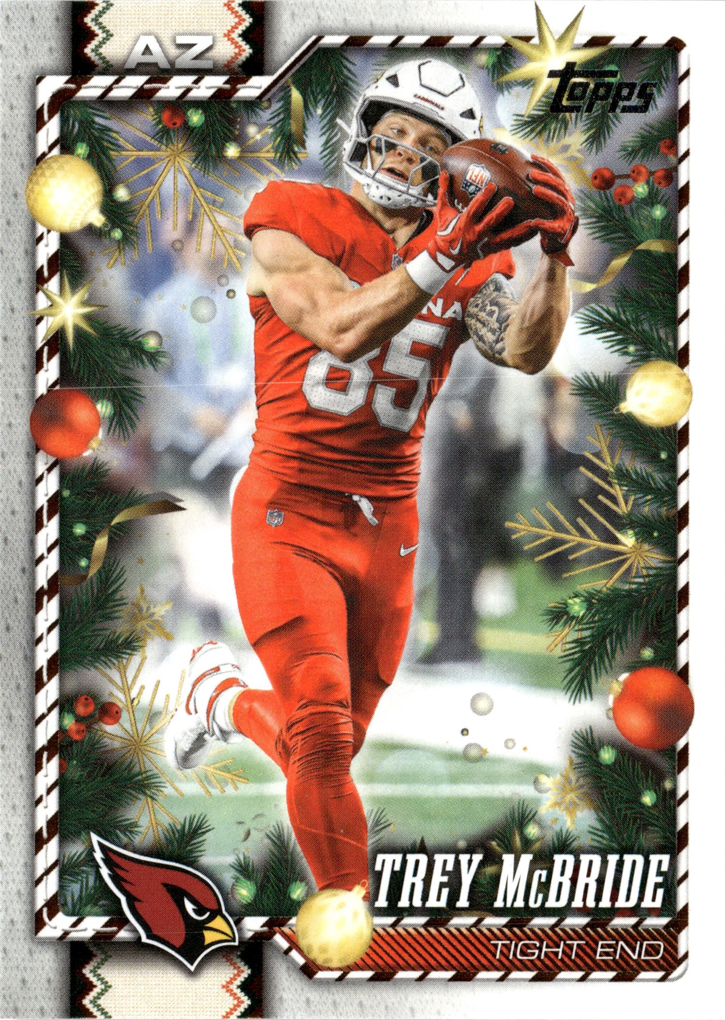 2026 Topps Holiday Trey McBride graded slab
