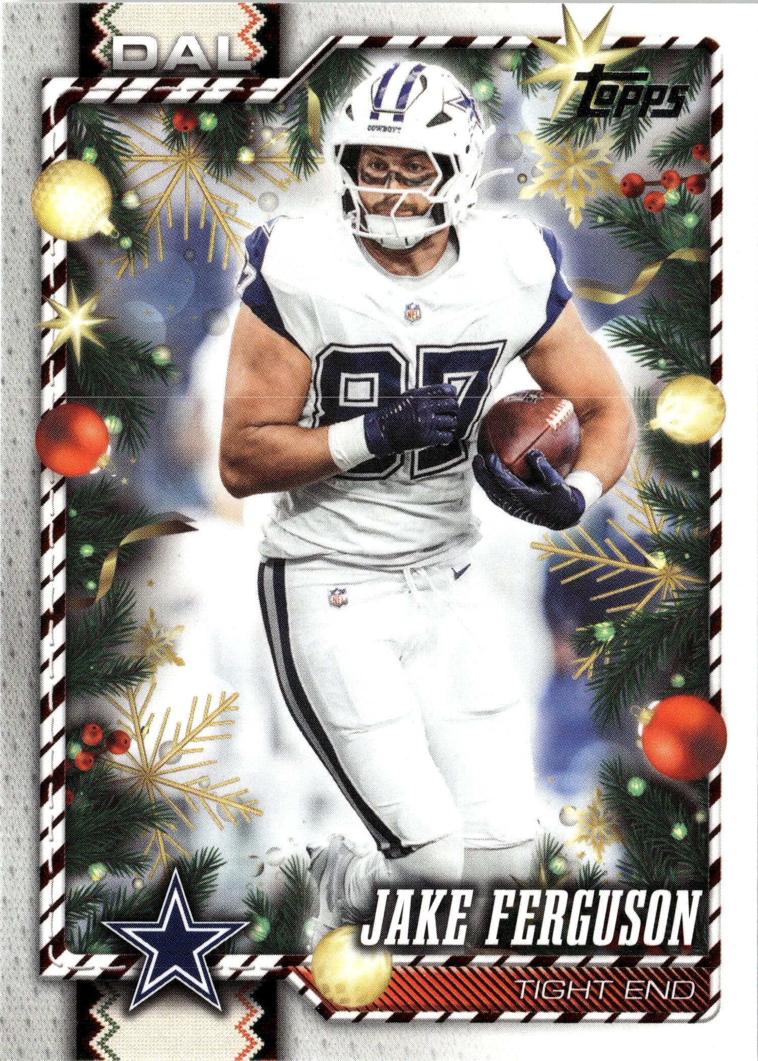 2026 Topps Holiday Jake Ferguson graded slab