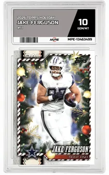 2026 TOPPS HOLIDAY #117 JAKE FERGUSON MPE 10 GEM/MT — graded card up for auction