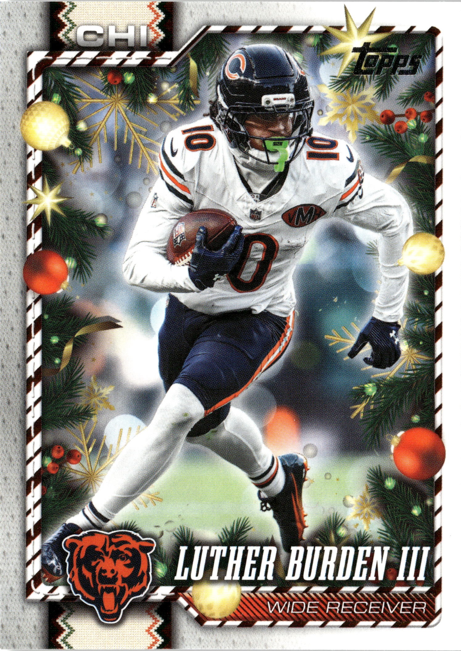 2026 Topps Holiday Luther Burden III graded slab