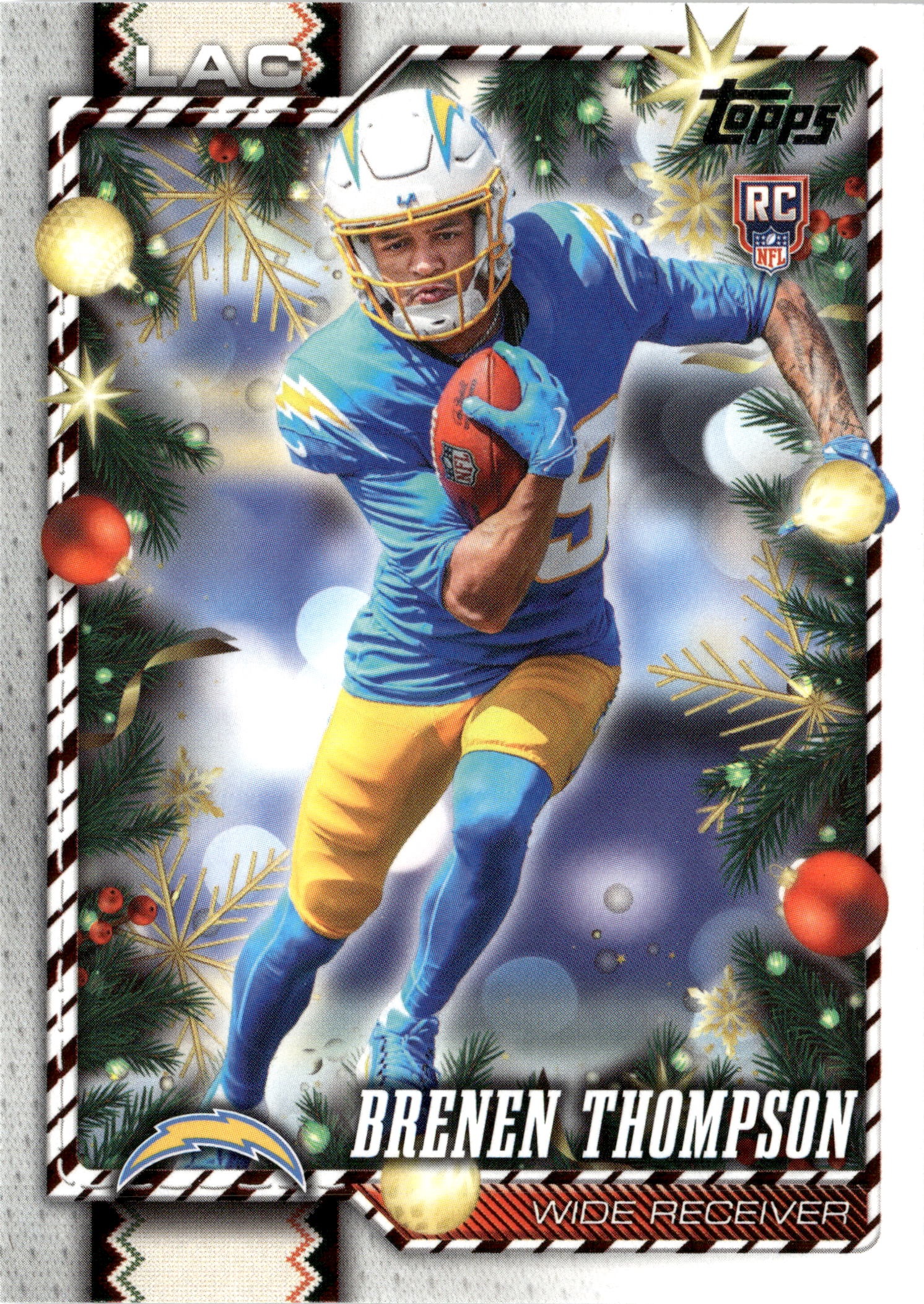 2026 Topps Holiday Brenen T. Hompson graded slab