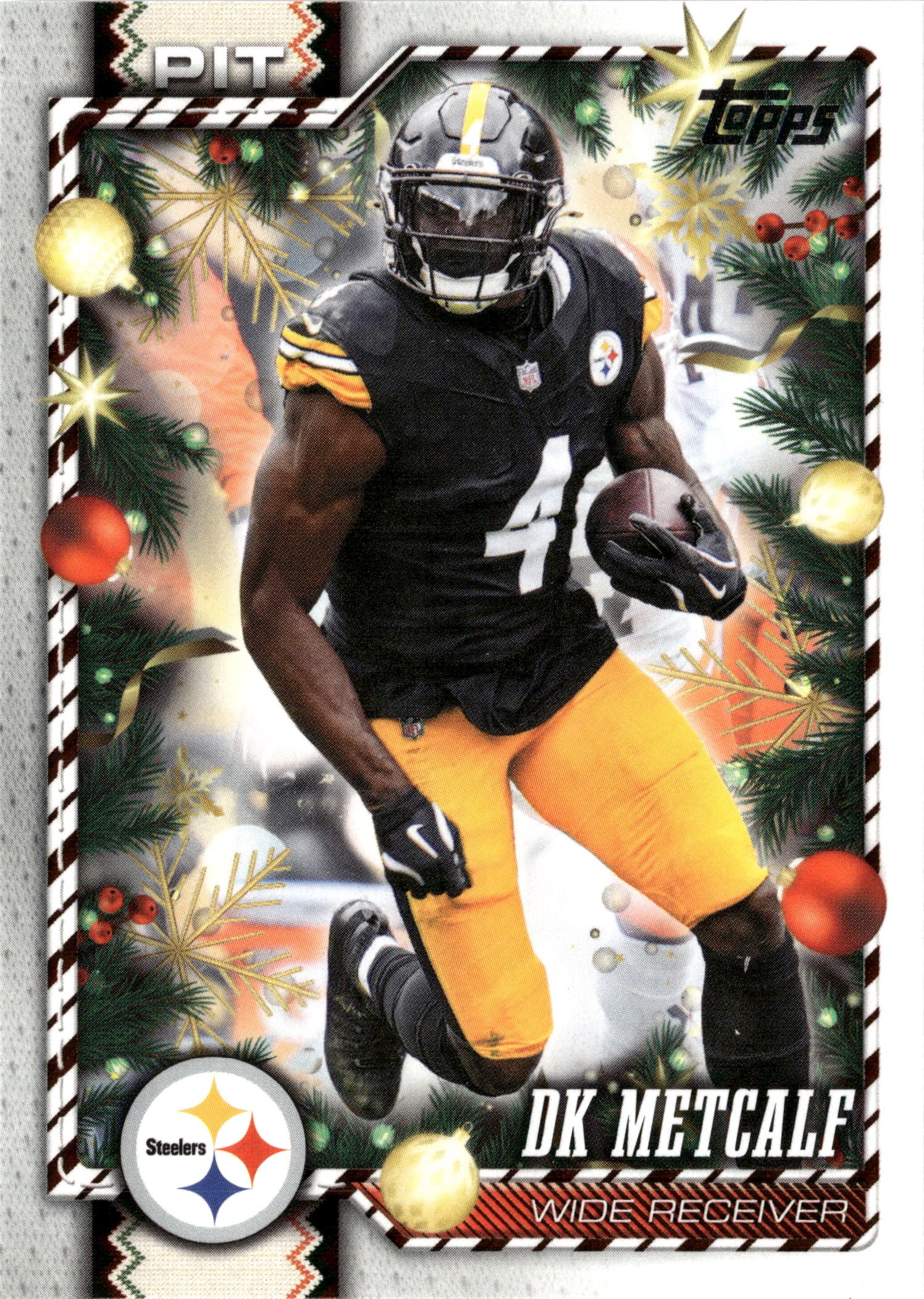 2026 Topps Holiday Dk Metcalf graded slab