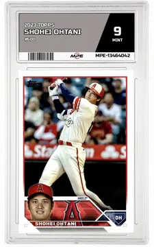 2023 TOPPS #600 SHOHEI OHTANI MPE 9 MINT — graded card up for auction