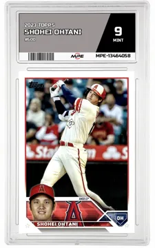 2023 TOPPS #600 SHOHEI OHTANI MPE 9 MINT — graded card up for auction