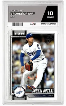 2026 TOPPS #500 SHOHEI OHTANI MPE 10 GEM/MT — graded card up for auction