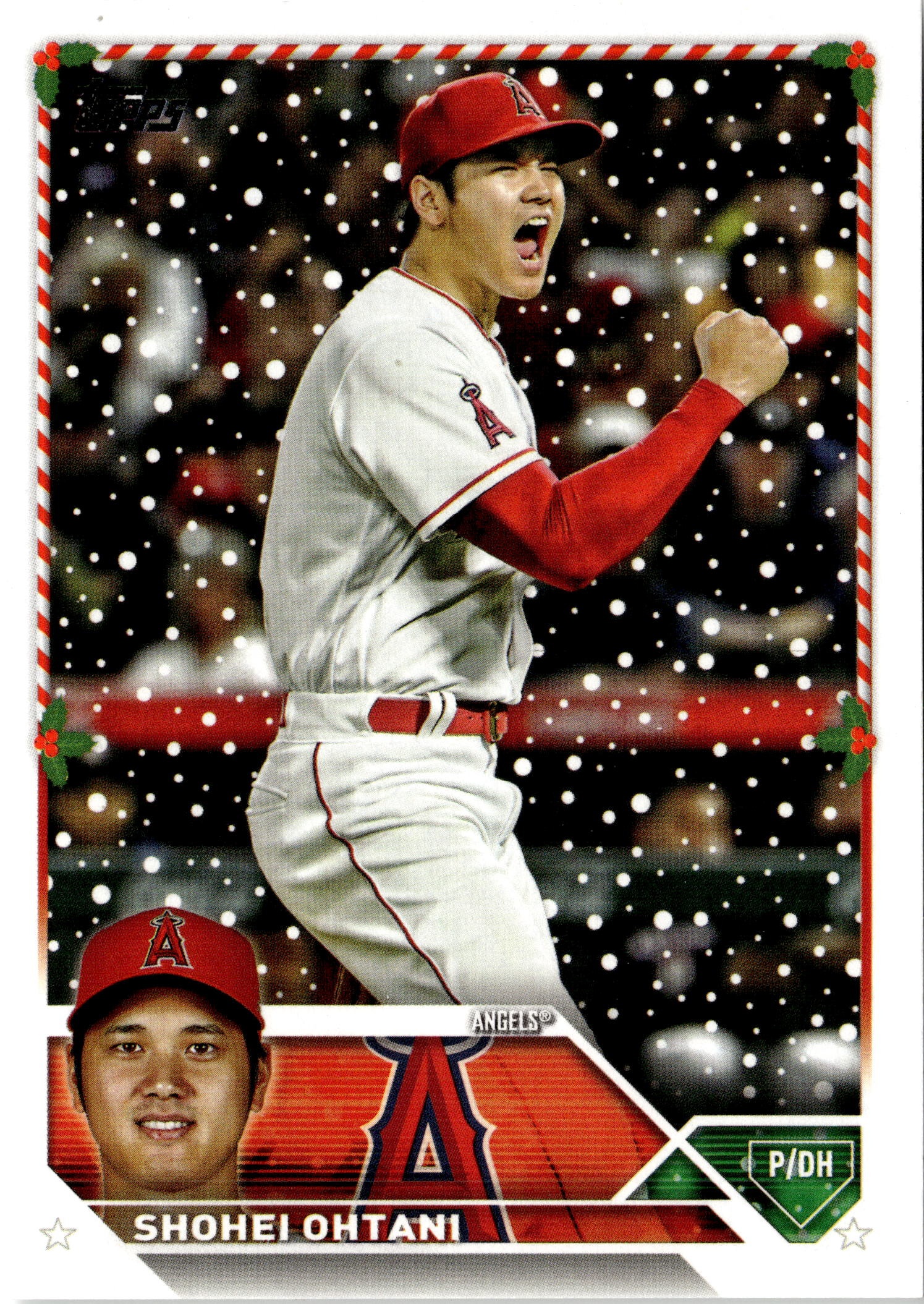 2023 Topps Holiday Shohei Ohtani graded slab