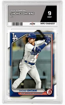 2024 BOWMAN #33 SHOHEI OHTANI MPE 9 MINT — graded card up for auction