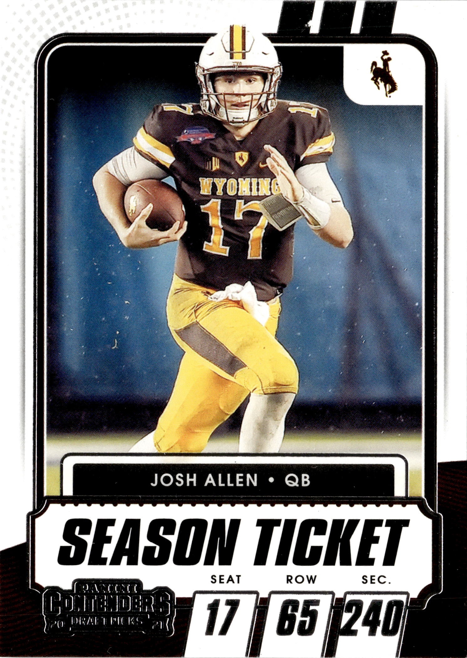 Josh Allen graded slab