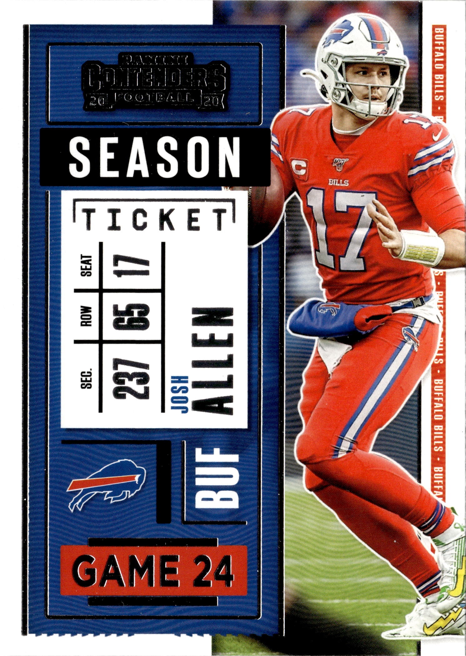 Josh Allen graded slab