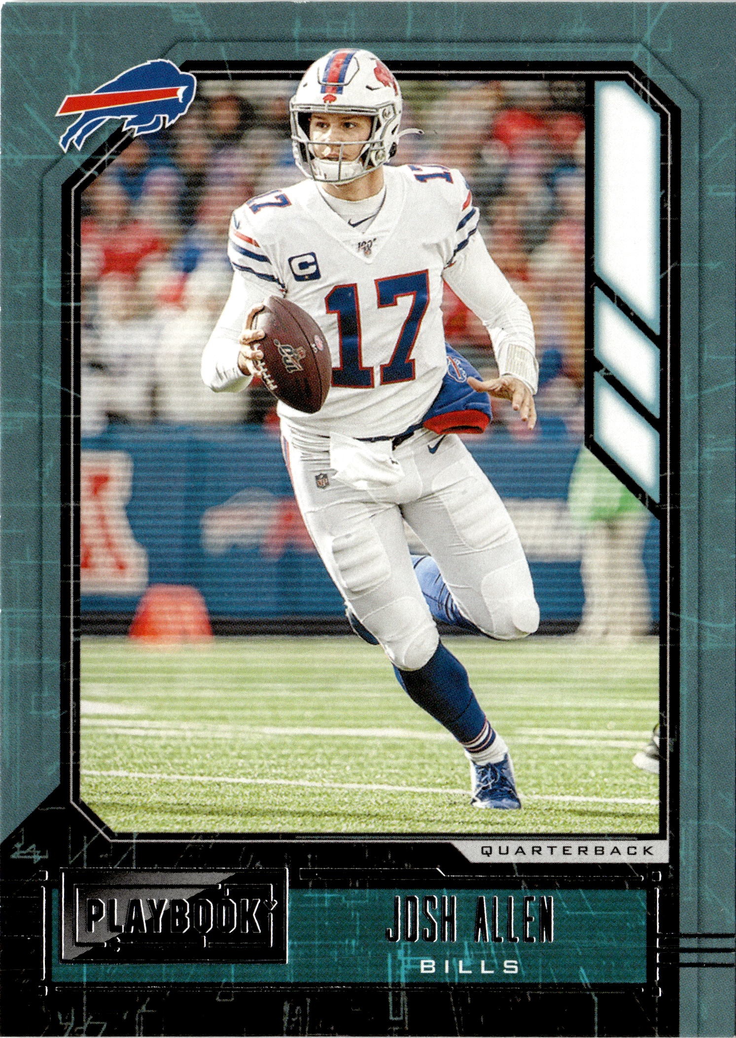 2020 Playbook Josh Allen graded slab