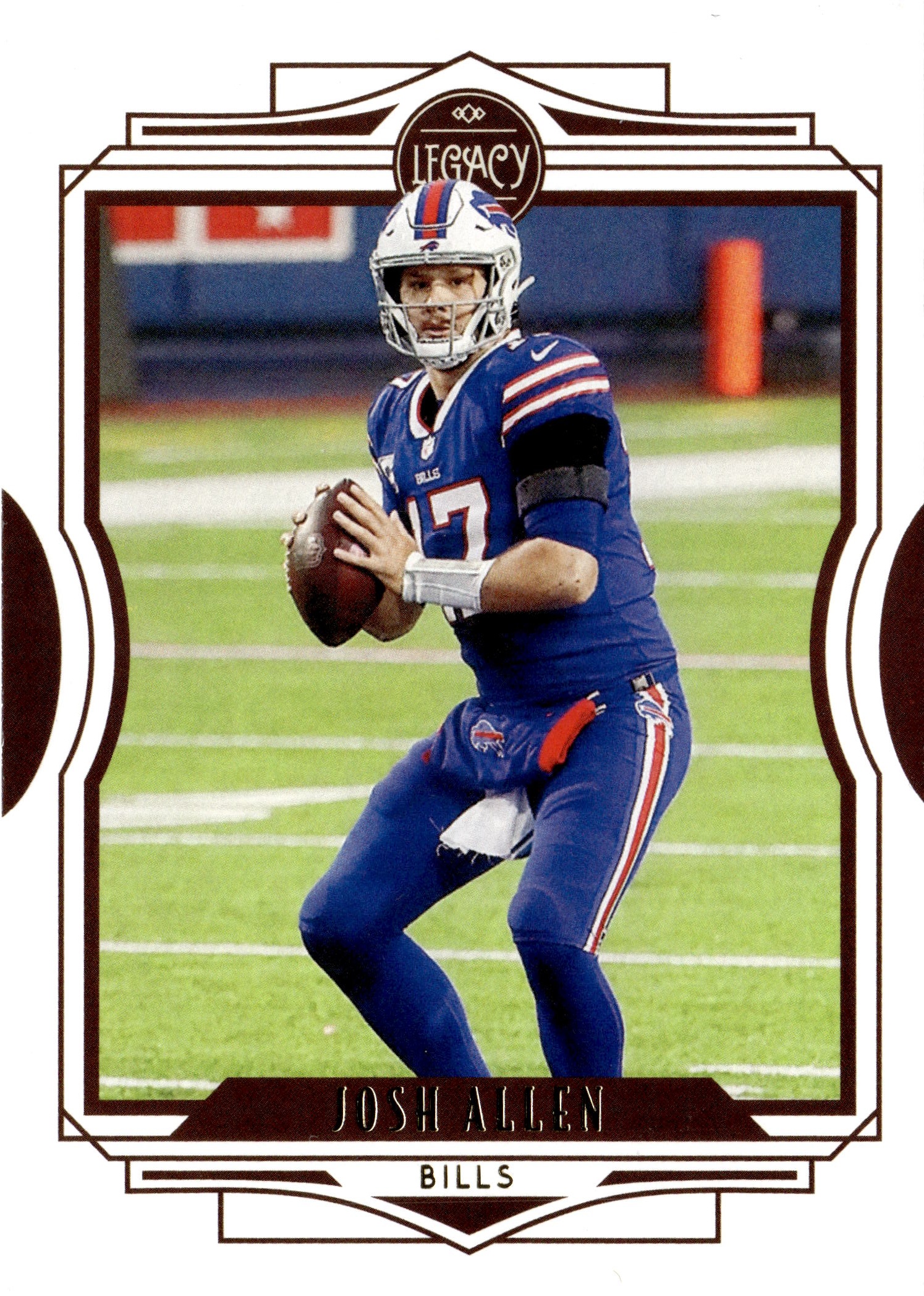 2021 Legacy Josh Allen graded slab