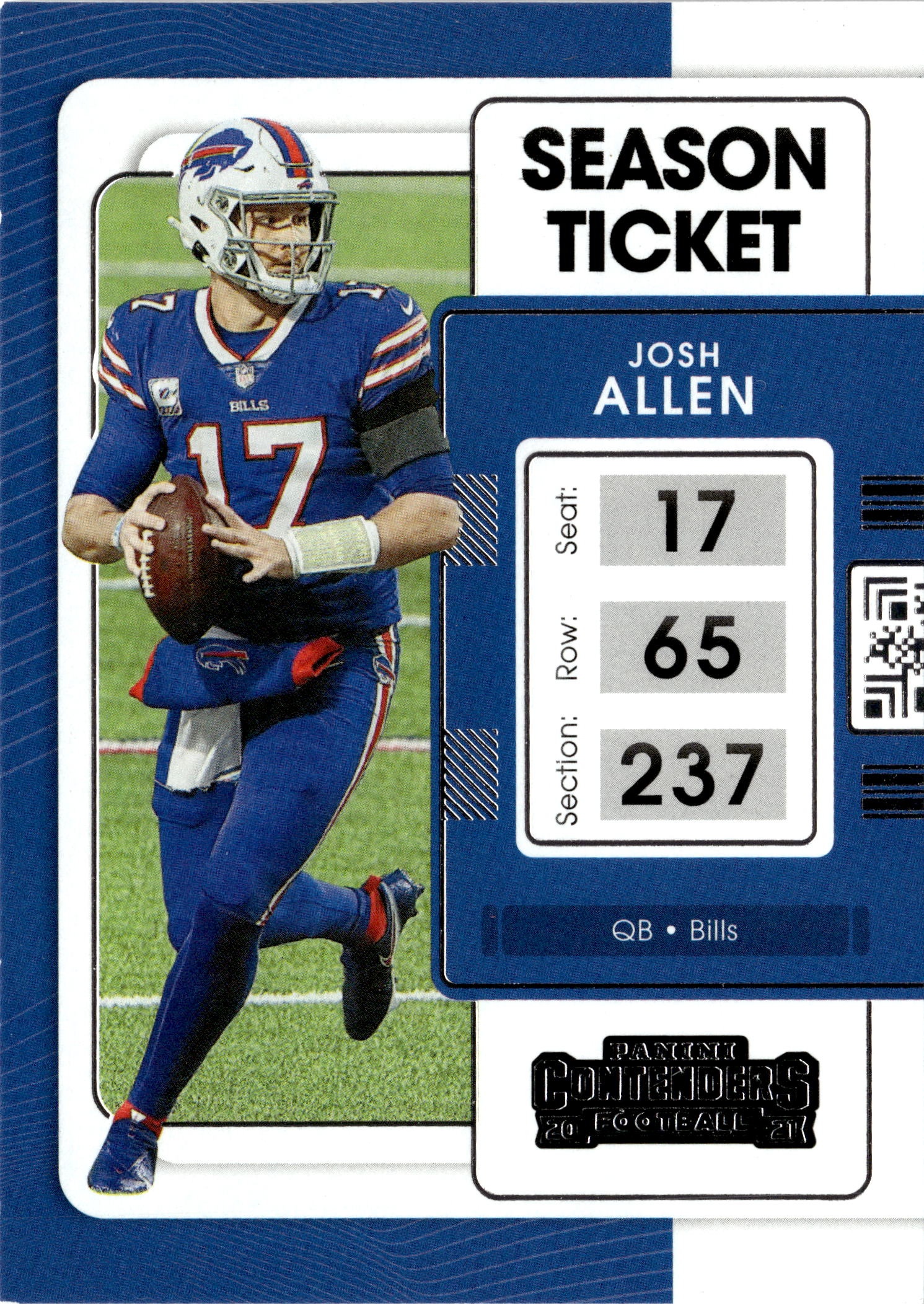Josh Allen graded slab