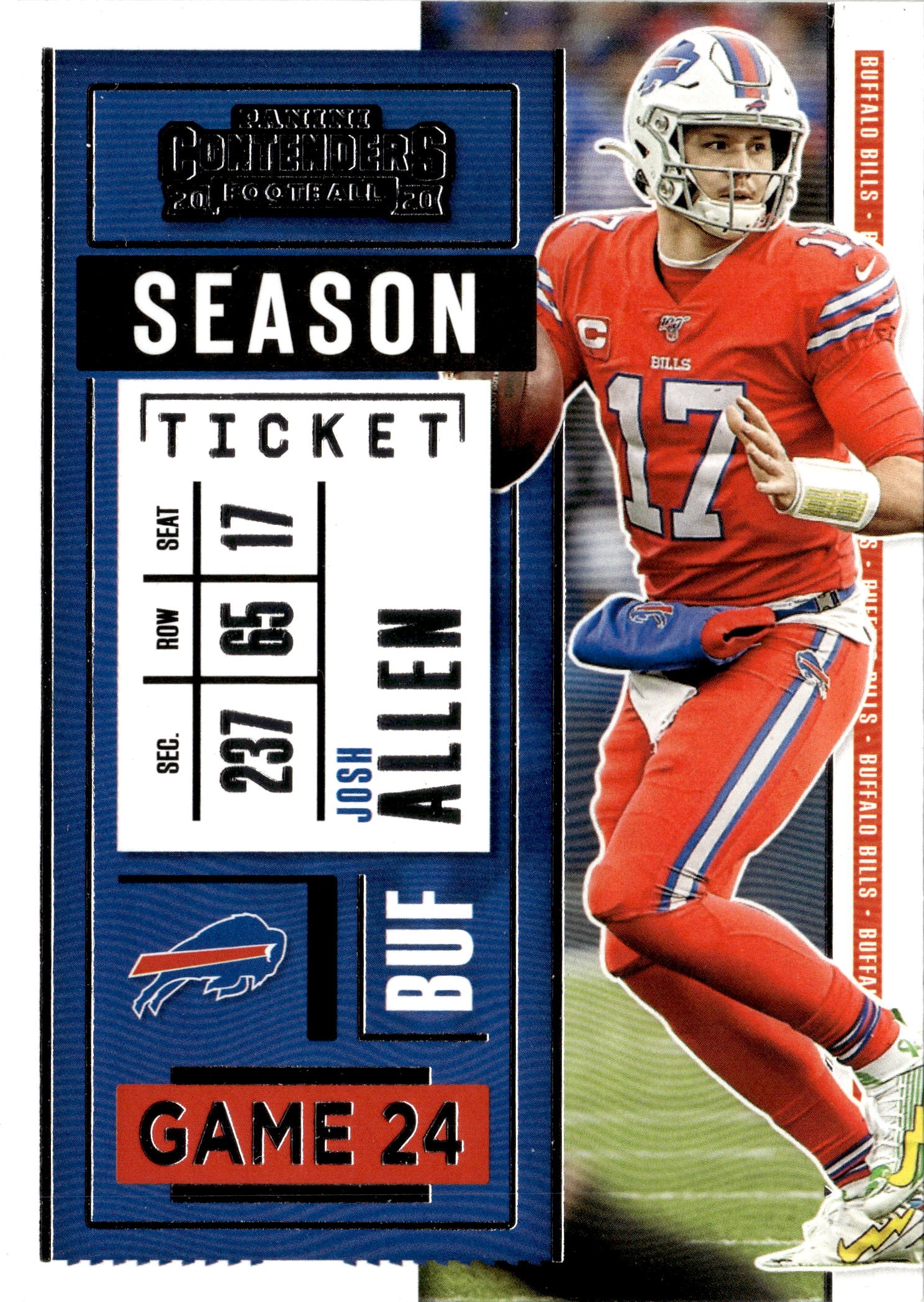 Josh Allen graded slab