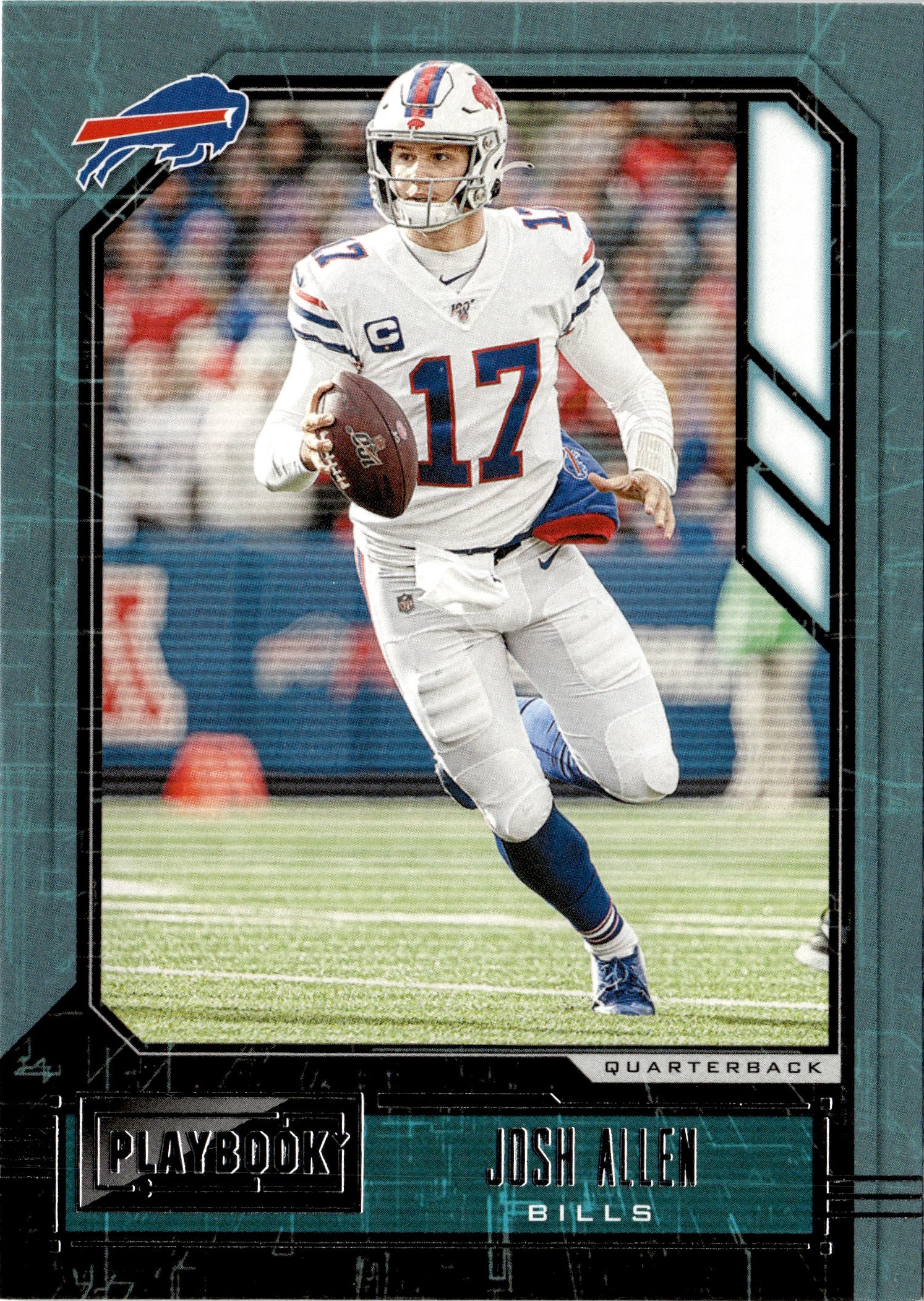 2020 Playbook Josh Allen graded slab