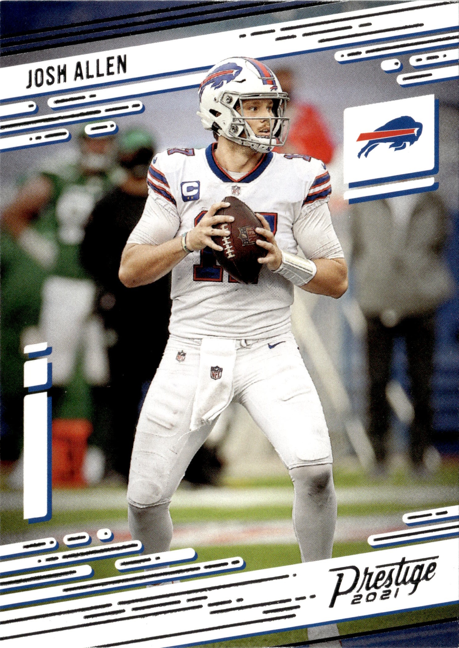 2021 Prestige Josh Allen graded slab