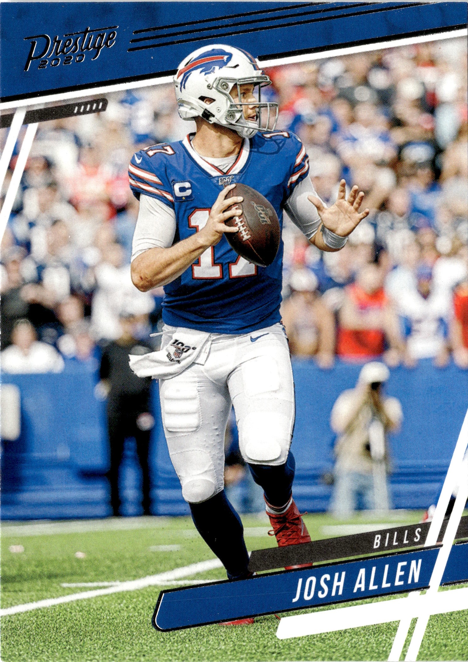 2020 Prestige Josh Allen graded slab