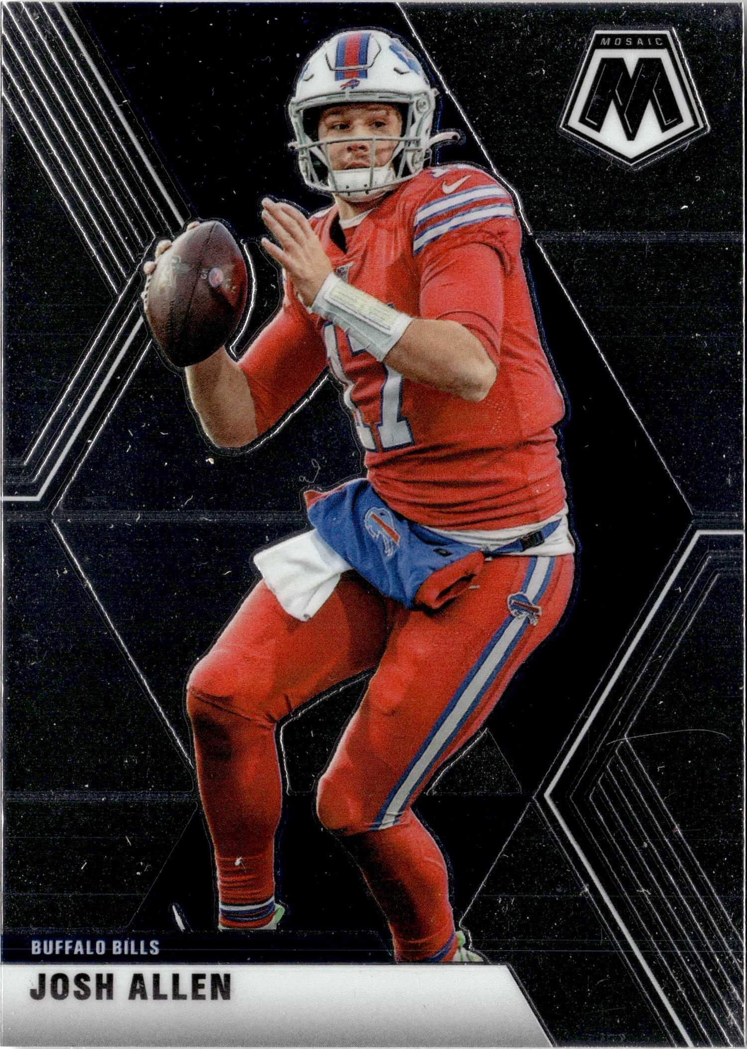 2020 Mosaic Josh Allen graded slab