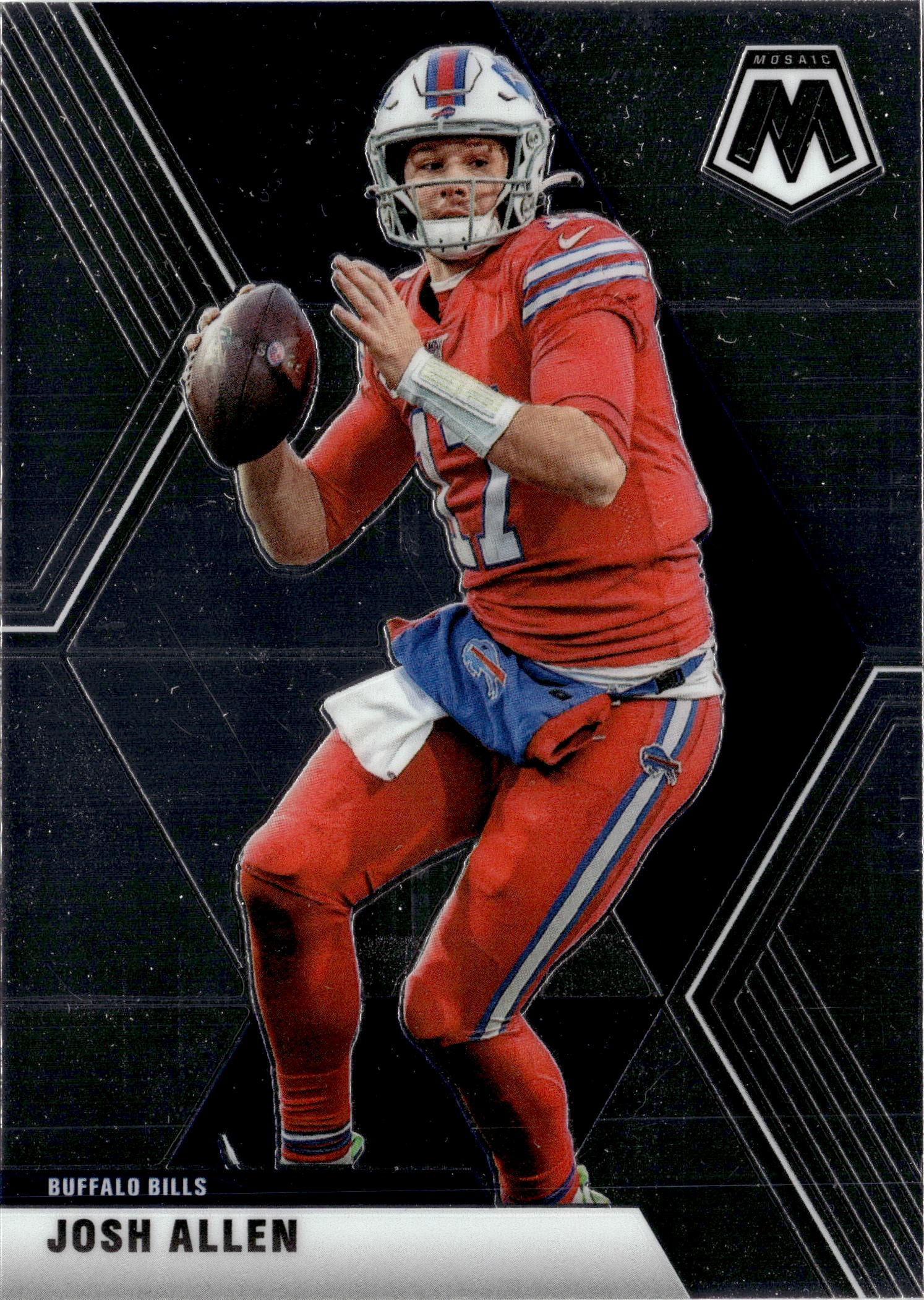 2020 Mosaic Josh Allen graded slab