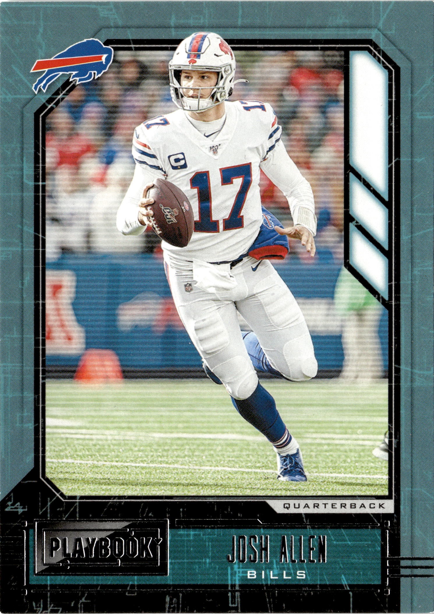 2020 Playbook Josh Allen graded slab