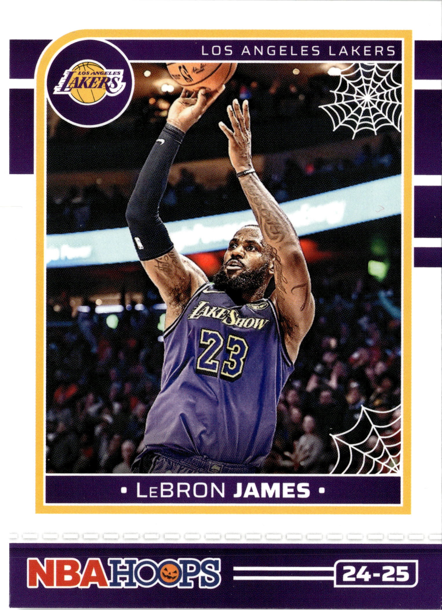 2025 Haunted Hoops Lebron James graded slab