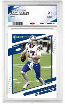 2021 DONRUSS #225 JOSH ALLEN MPE 9 MINT — graded card up for auction