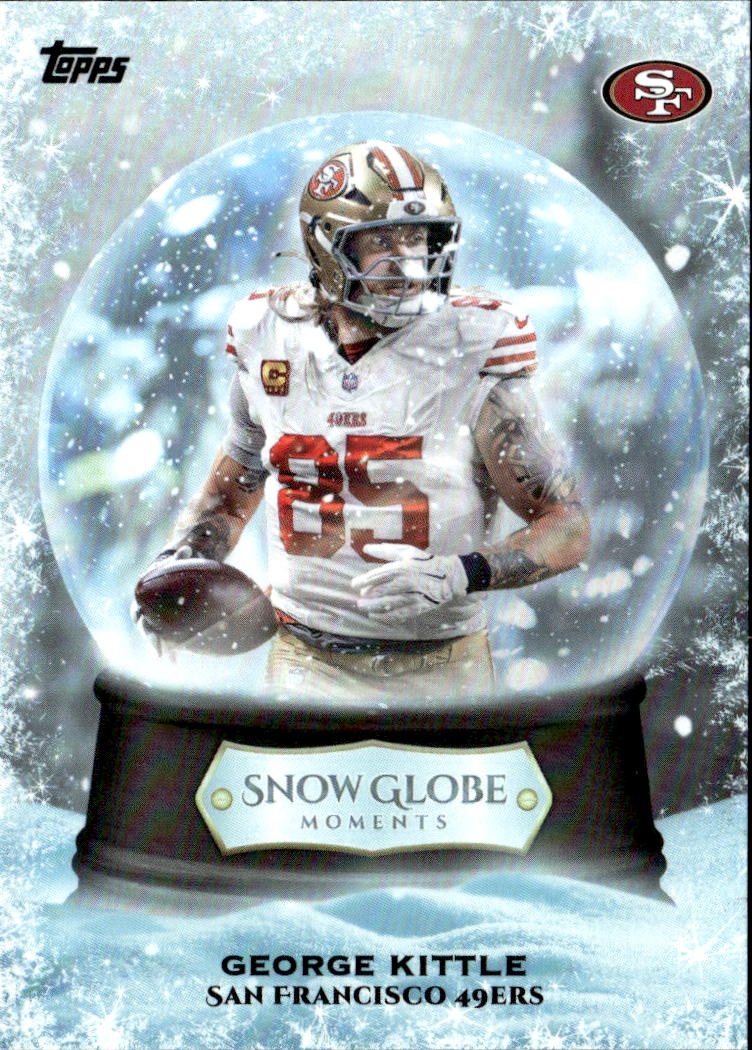 2026 Topps Holiday George Kittle graded slab