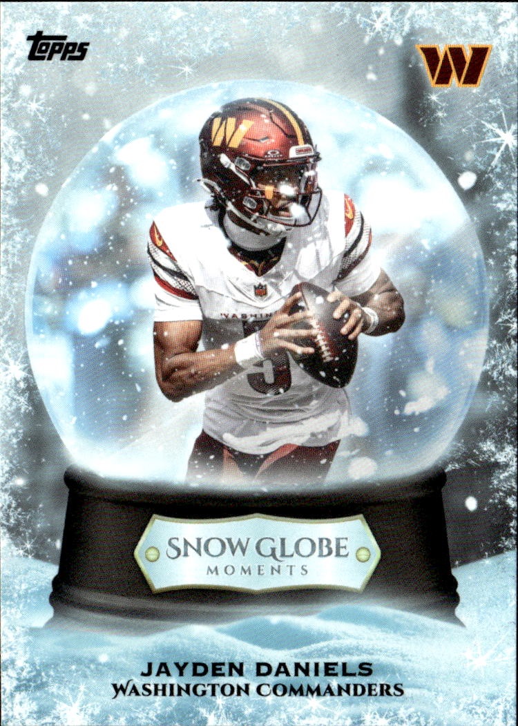 2026 Topps Holiday Jayden Daniels graded slab